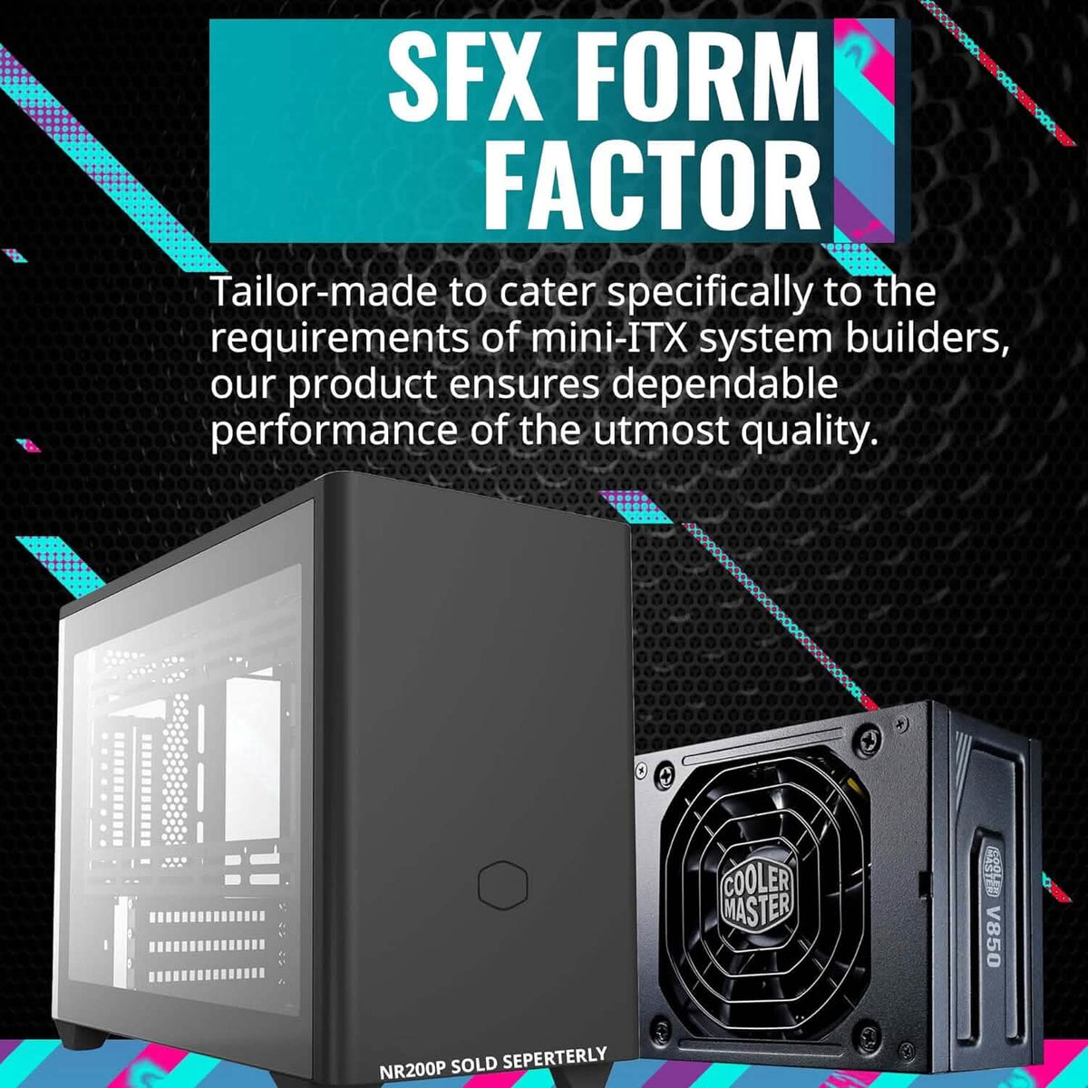Cooler Master V850 SFX Gold Full Modular (Refurbished) - A-1 Thread Vault