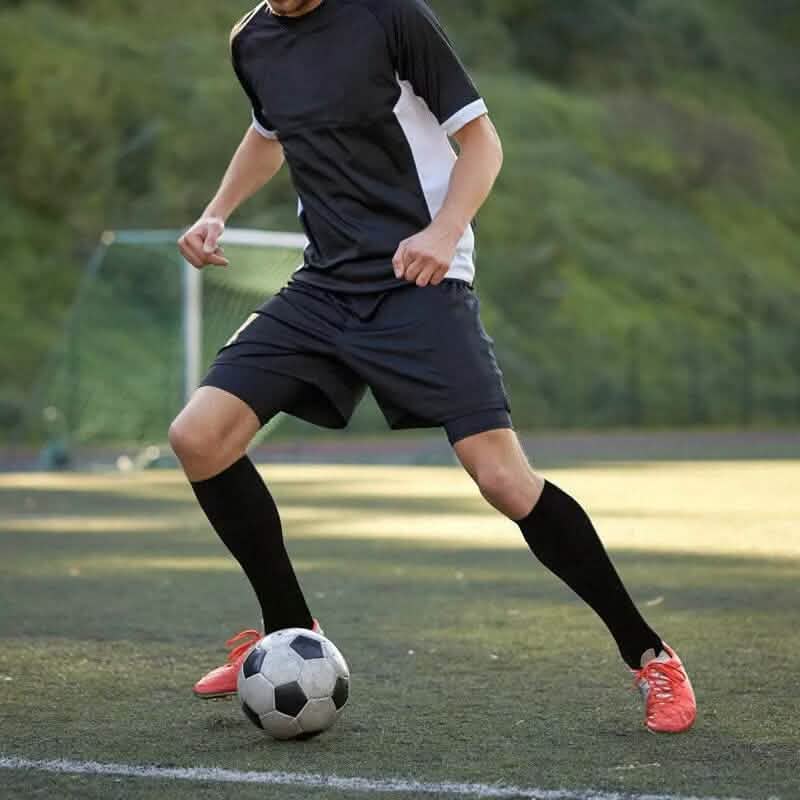 Copper Compression Socks 20-30mmHg Graduated Support L/XL for Men and Women - A-1 Thread Vault