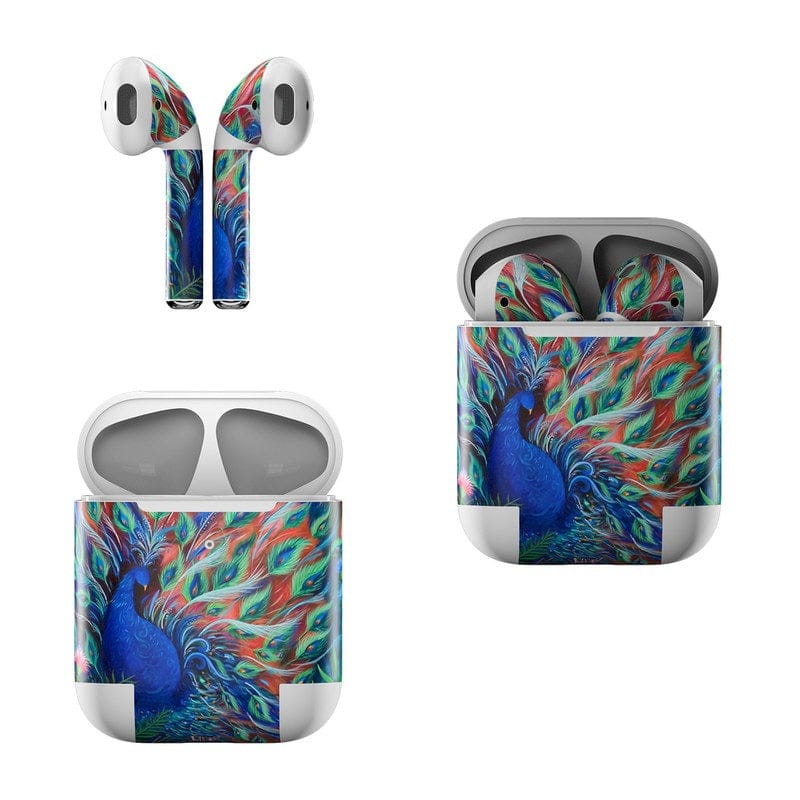 Coral Peacock - Apple AirPods Skin - A-1 Thread Vault