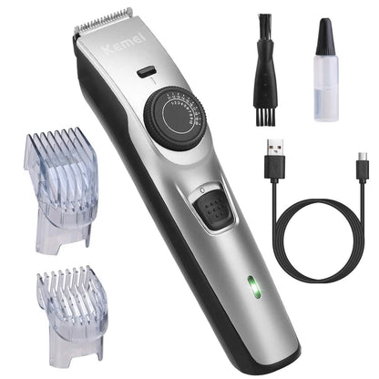 Cordless Beard Trimmer USB Rechargeable Beard Grooming Kit - A-1 Thread Vault