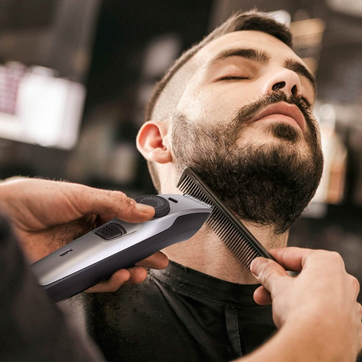 Cordless Beard Trimmer USB Rechargeable Beard Grooming Kit - A-1 Thread Vault