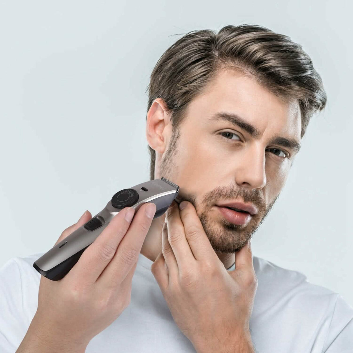 Cordless Beard Trimmer USB Rechargeable Beard Grooming Kit - A-1 Thread Vault