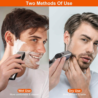 Cordless Beard Trimmer USB Rechargeable Beard Grooming Kit - A-1 Thread Vault
