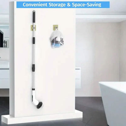 Cordless Electric Dual Adjustable Speed Spin Scrubber - A-1 Thread Vault