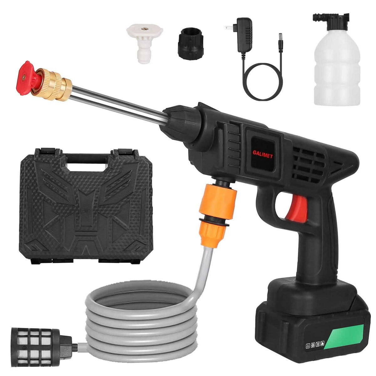 Cordless Portable Pressure Car Washer - A-1 Thread Vault
