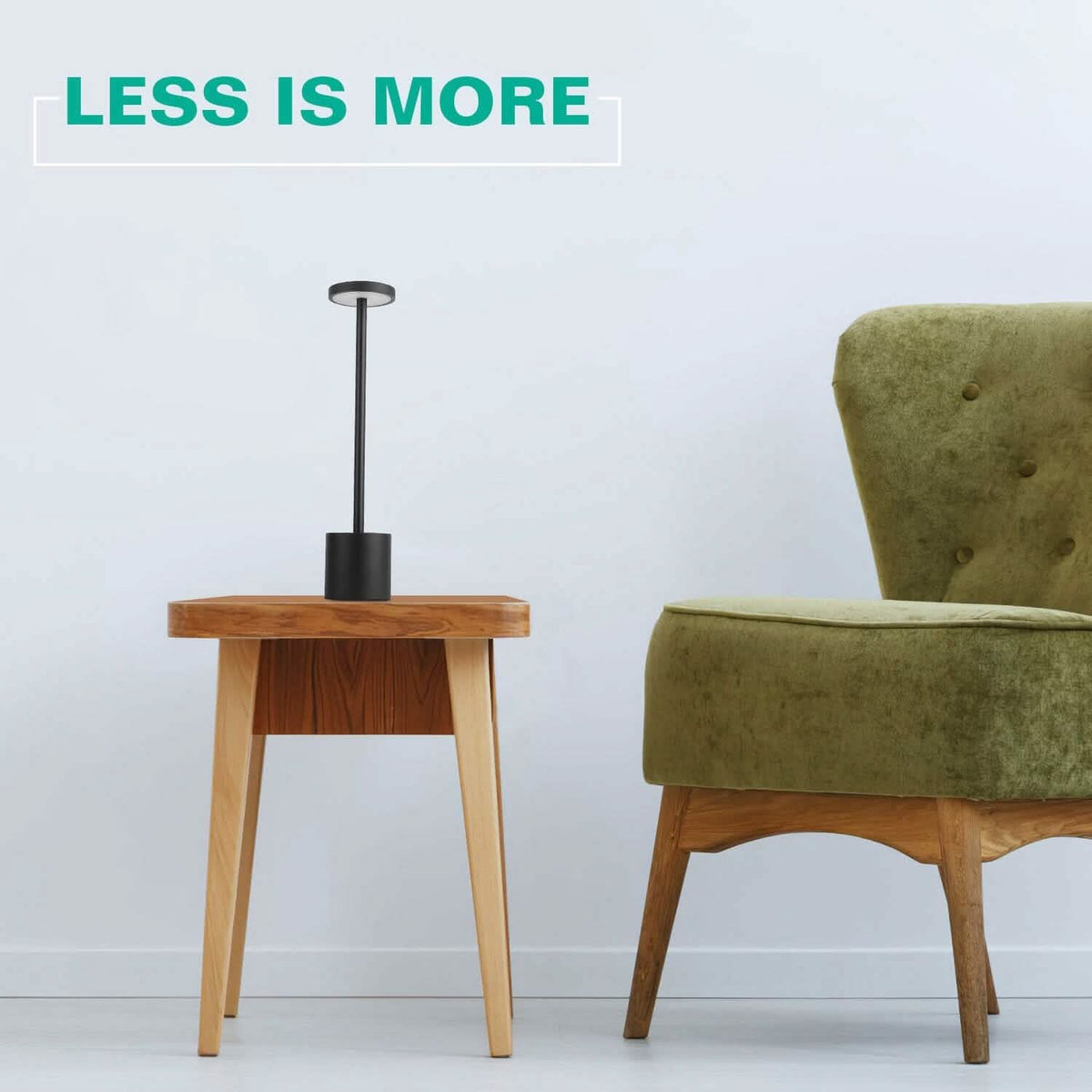 Cordless Portable Rechargeable Table Lamp - A-1 Thread Vault