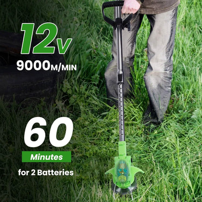 Cordless Rechargeable Grass Trimmer - A-1 Thread Vault