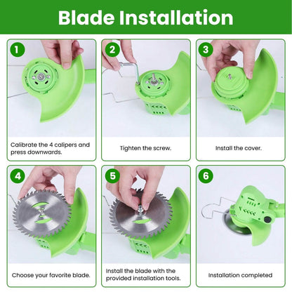 Cordless Rechargeable Grass Trimmer - A-1 Thread Vault
