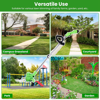 Cordless Rechargeable Grass Trimmer - A-1 Thread Vault