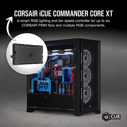 CORSAIR iCUE COMMANDER CORE XT, Digital Fan Speed and RGB Lighting Controller (Refurbished) - A-1 Thread Vault