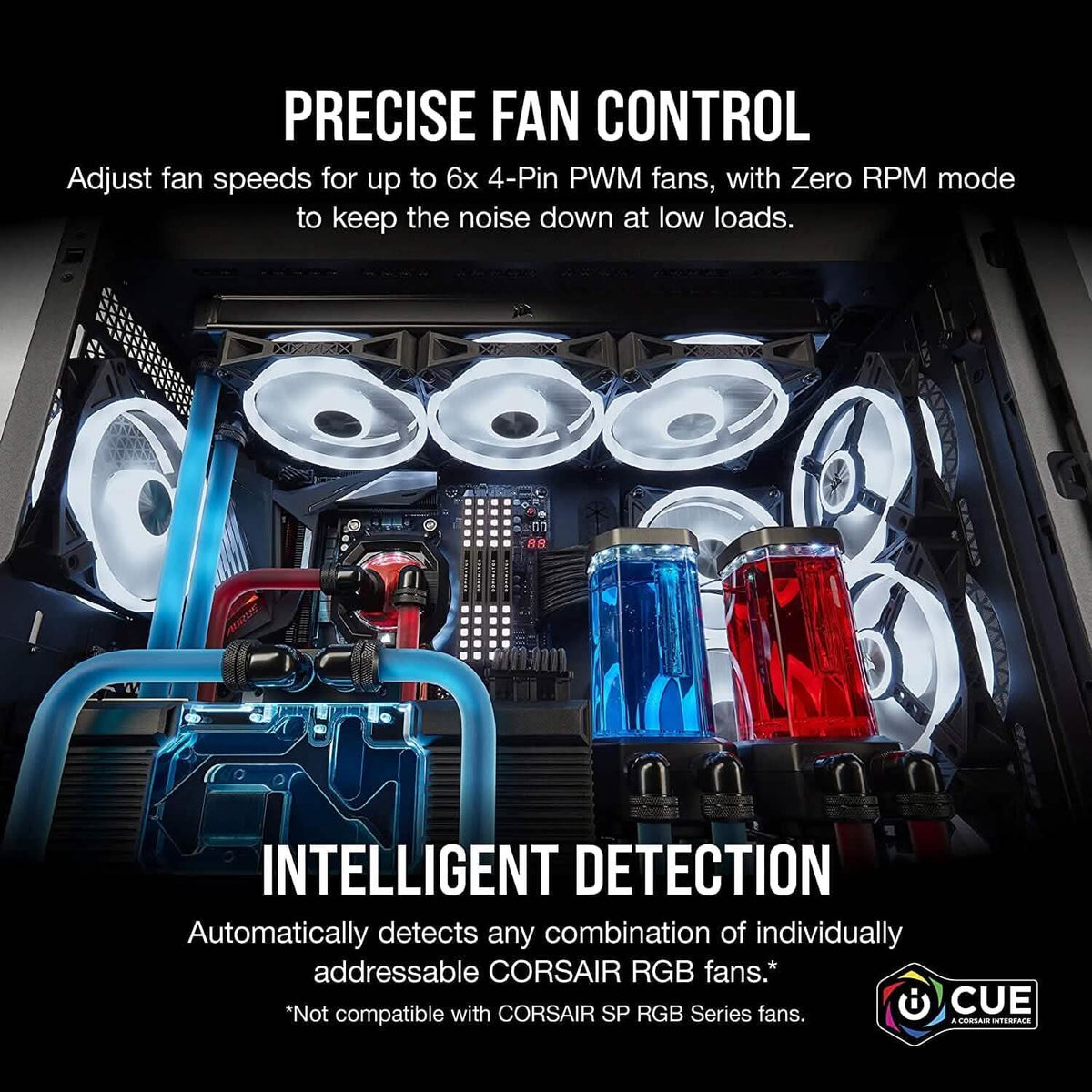 CORSAIR iCUE COMMANDER CORE XT, Digital Fan Speed and RGB Lighting Controller (Refurbished) - A-1 Thread Vault