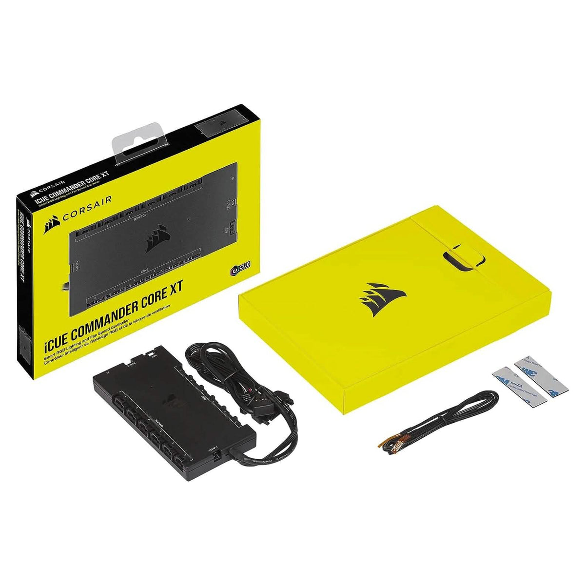 CORSAIR iCUE COMMANDER CORE XT, Digital Fan Speed and RGB Lighting Controller (Refurbished) - A-1 Thread Vault
