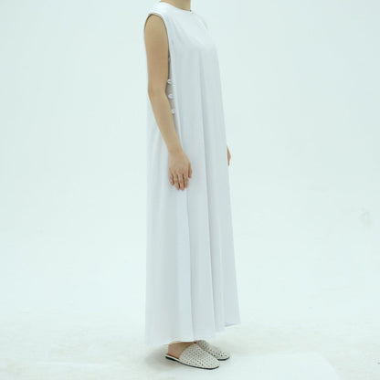 Corset-Back Lace-Up Sleeveless Maxi Dress(MS472) - A-1 Thread Vault