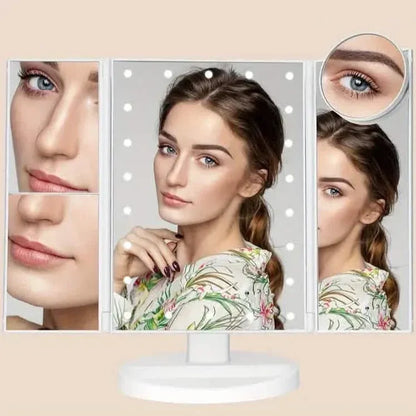 Cosmetic Mirror with Lights and 10X Magnification - A-1 Thread Vault