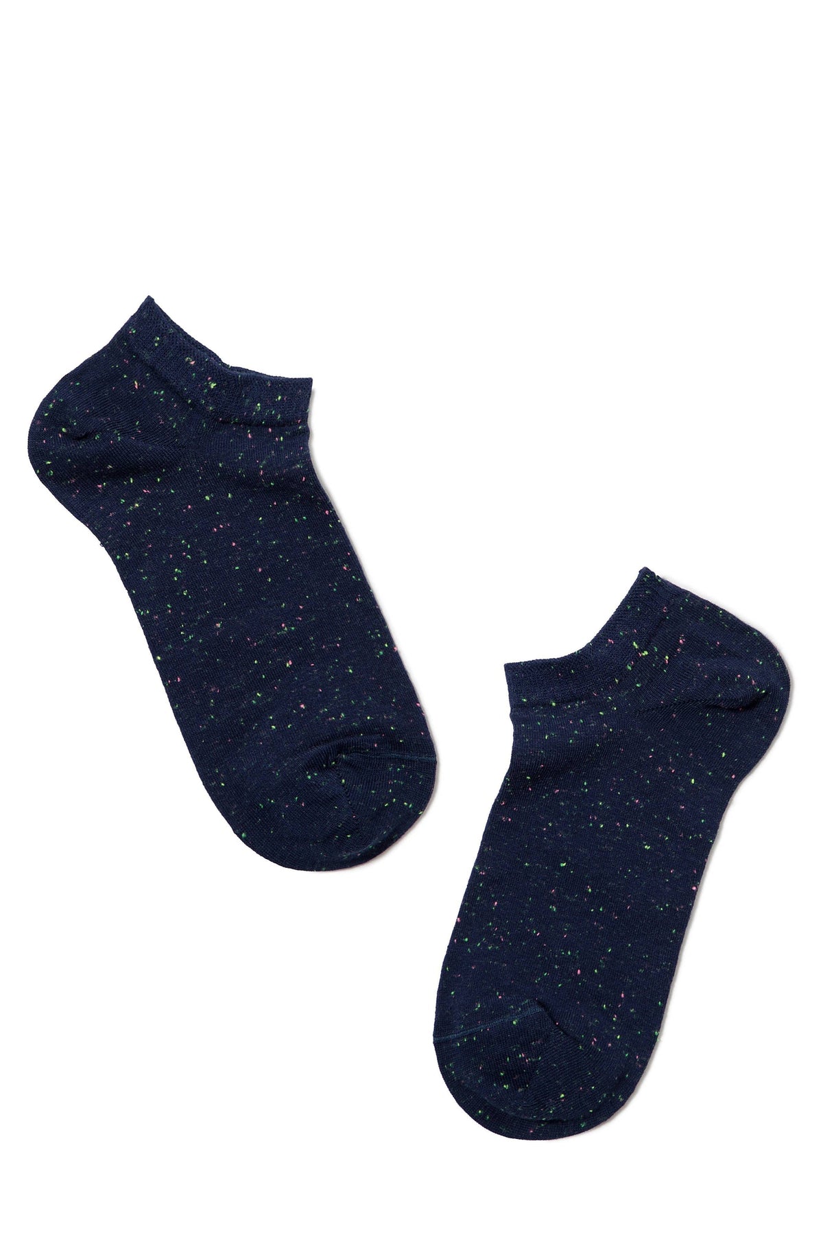Cotton Ankle Socks Conte Active - 085 Knitted Colorful Pixels - A-1 Thread Vault