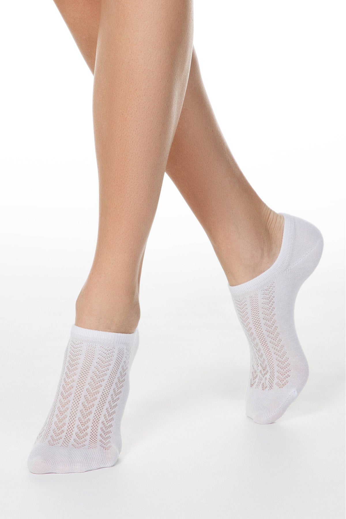 Cotton Ankle Socks Conte Active - 179 Openwork Weave - A-1 Thread Vault