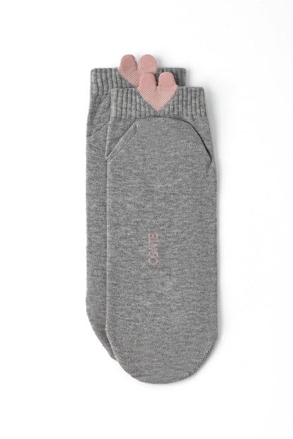 Cotton Ankle Socks Conte Active - 221 Picot Heart - A-1 Thread Vault