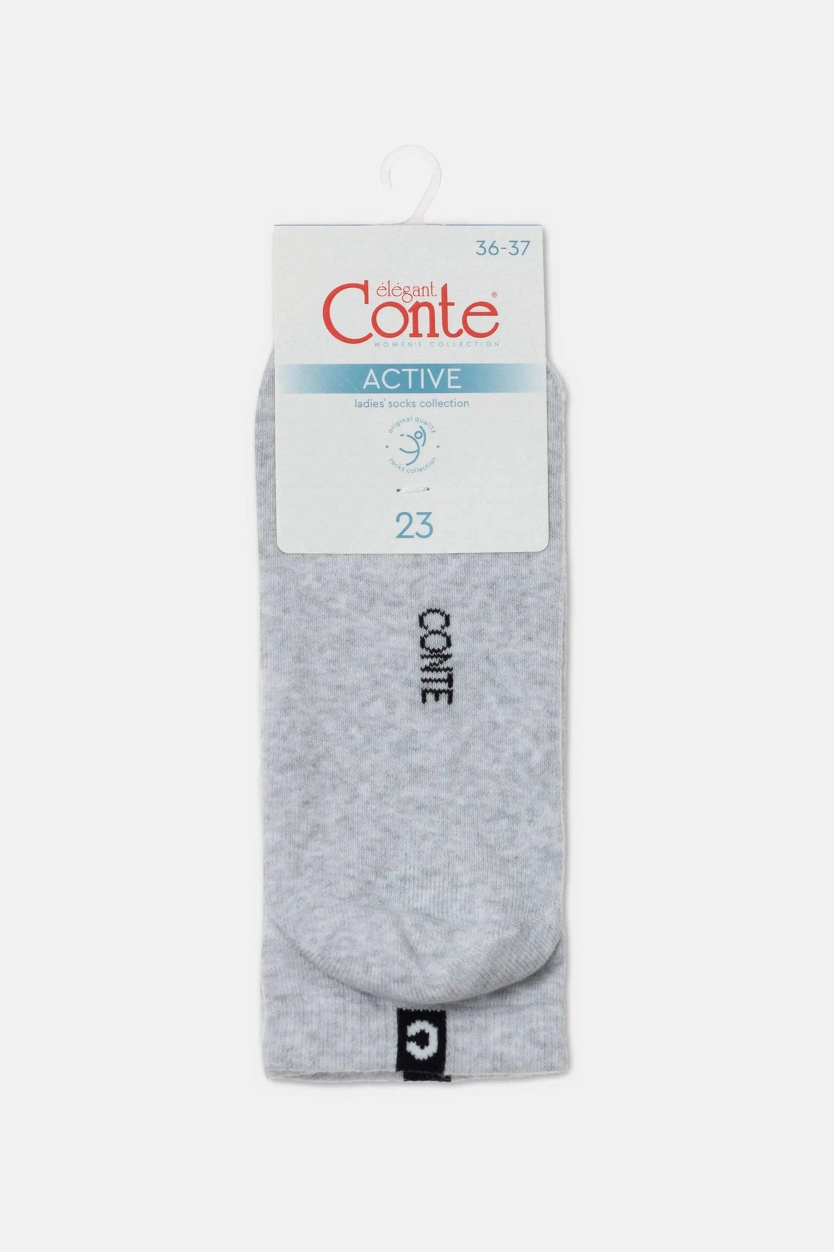 Cotton Ankle Socks Conte Active 571 - Terry Foot - A-1 Thread Vault