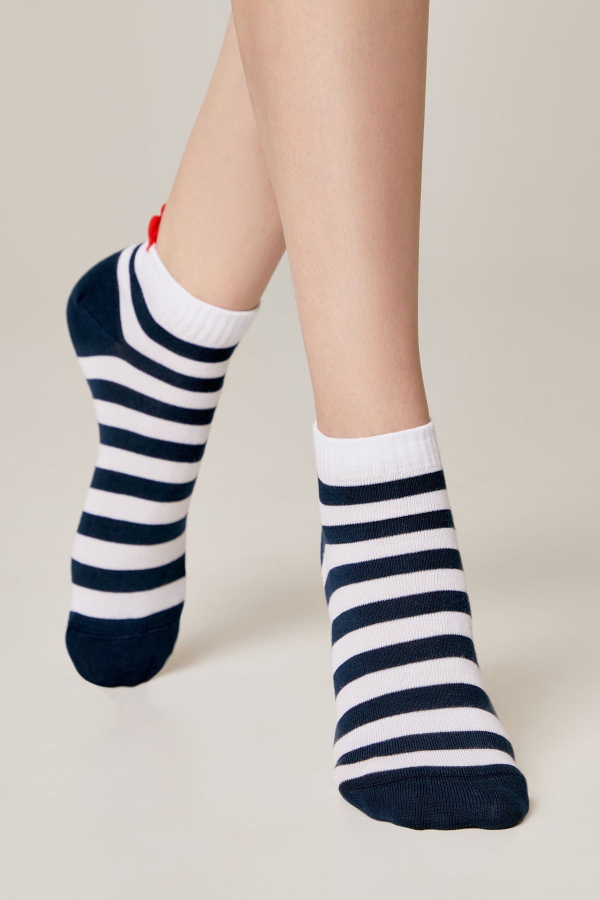 Cotton Ankle Socks Conte Active - Stripes 223 - A-1 Thread Vault