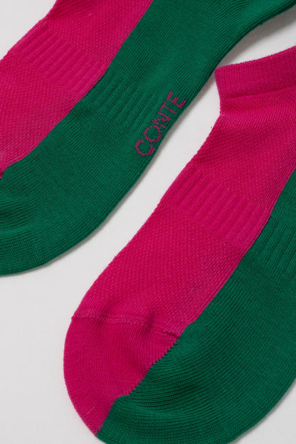 Cotton Ankle Socks Conte Active - With a "Tongue" 393 - A-1 Thread Vault