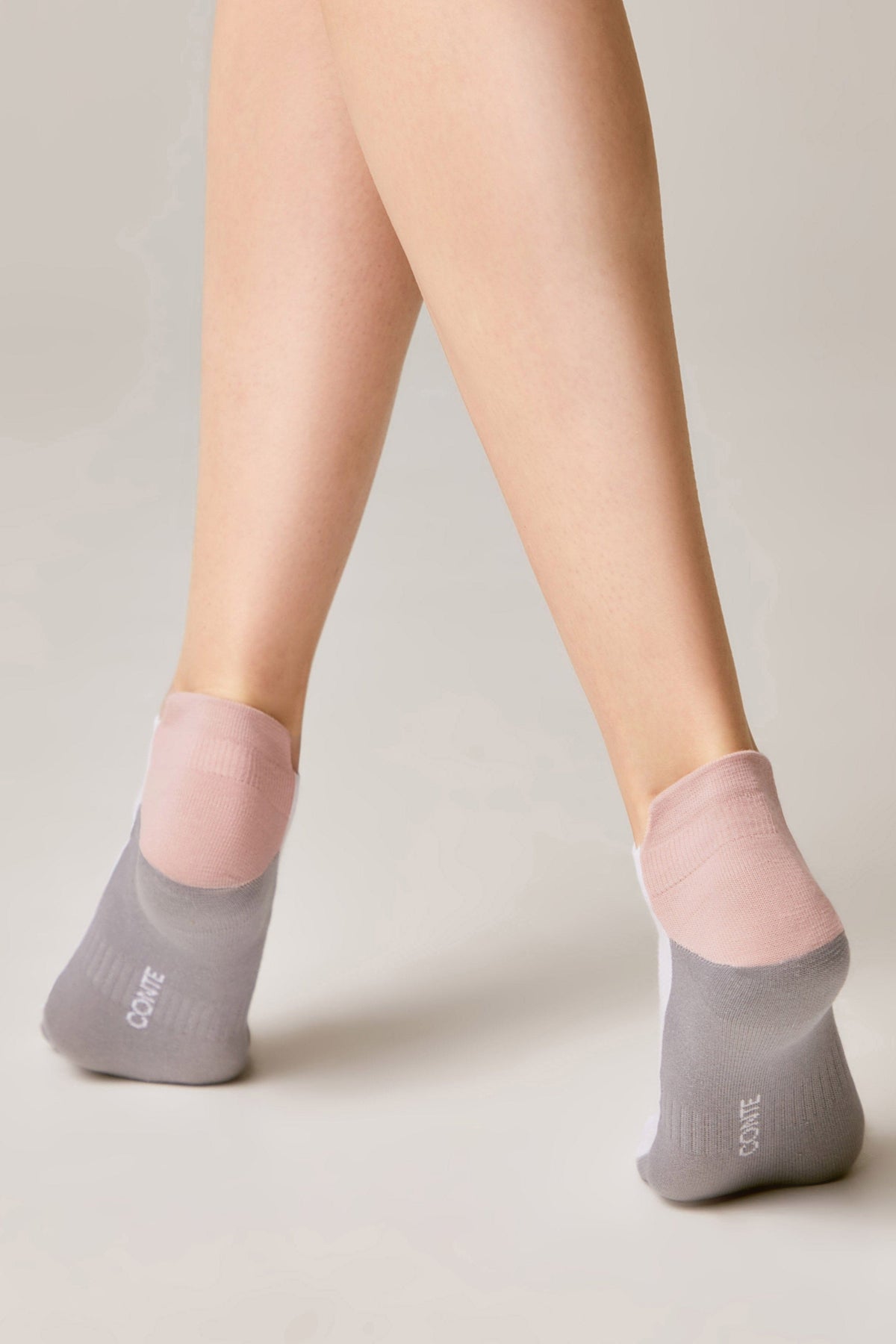 Cotton Ankle Socks Conte Active - With a "Tongue" 393 - A-1 Thread Vault