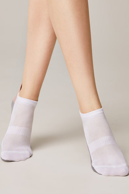 Cotton Ankle Socks Conte Active - With a "Tongue" 393 - A-1 Thread Vault