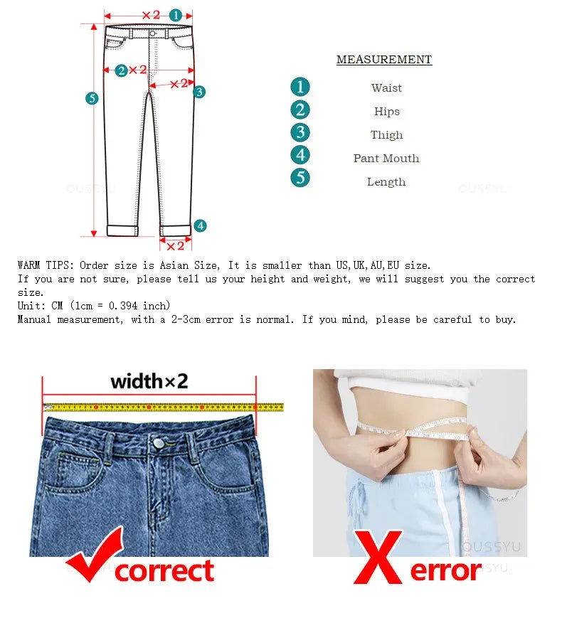 Cotton Denim Flared Pants