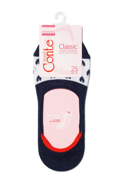 Cotton Footlets Conte Classic 227 - A-1 Thread Vault
