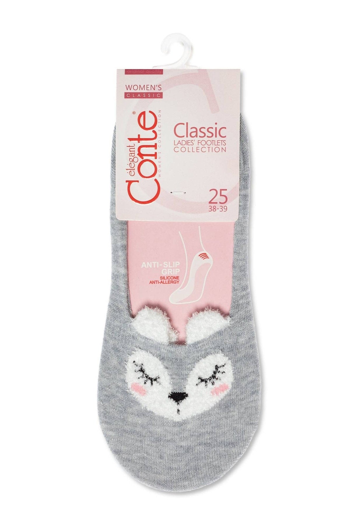 Cotton Footlets Conte Classic 240 - A-1 Thread Vault