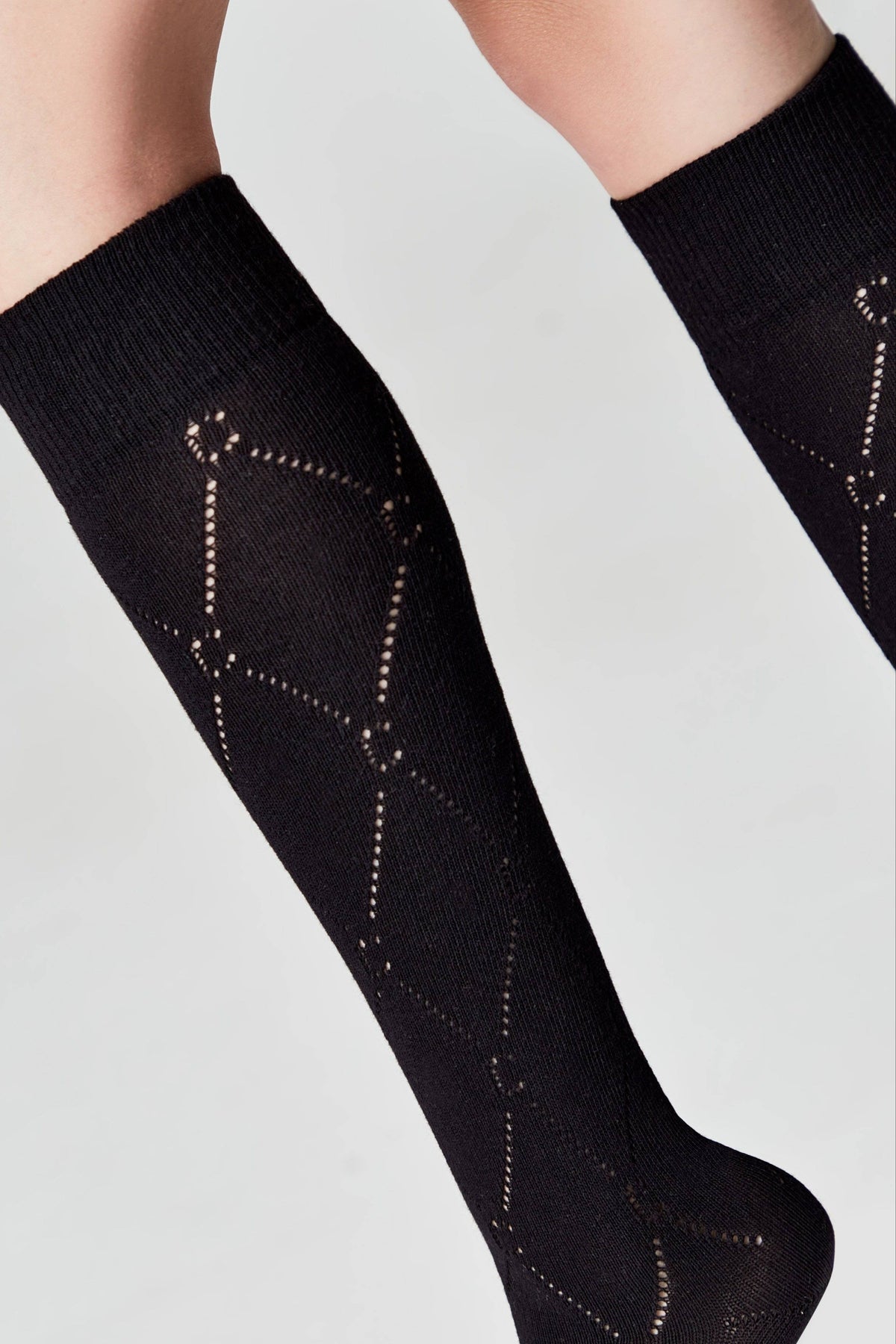 Cotton Knee Highs Conte Classic 007 - A-1 Thread Vault