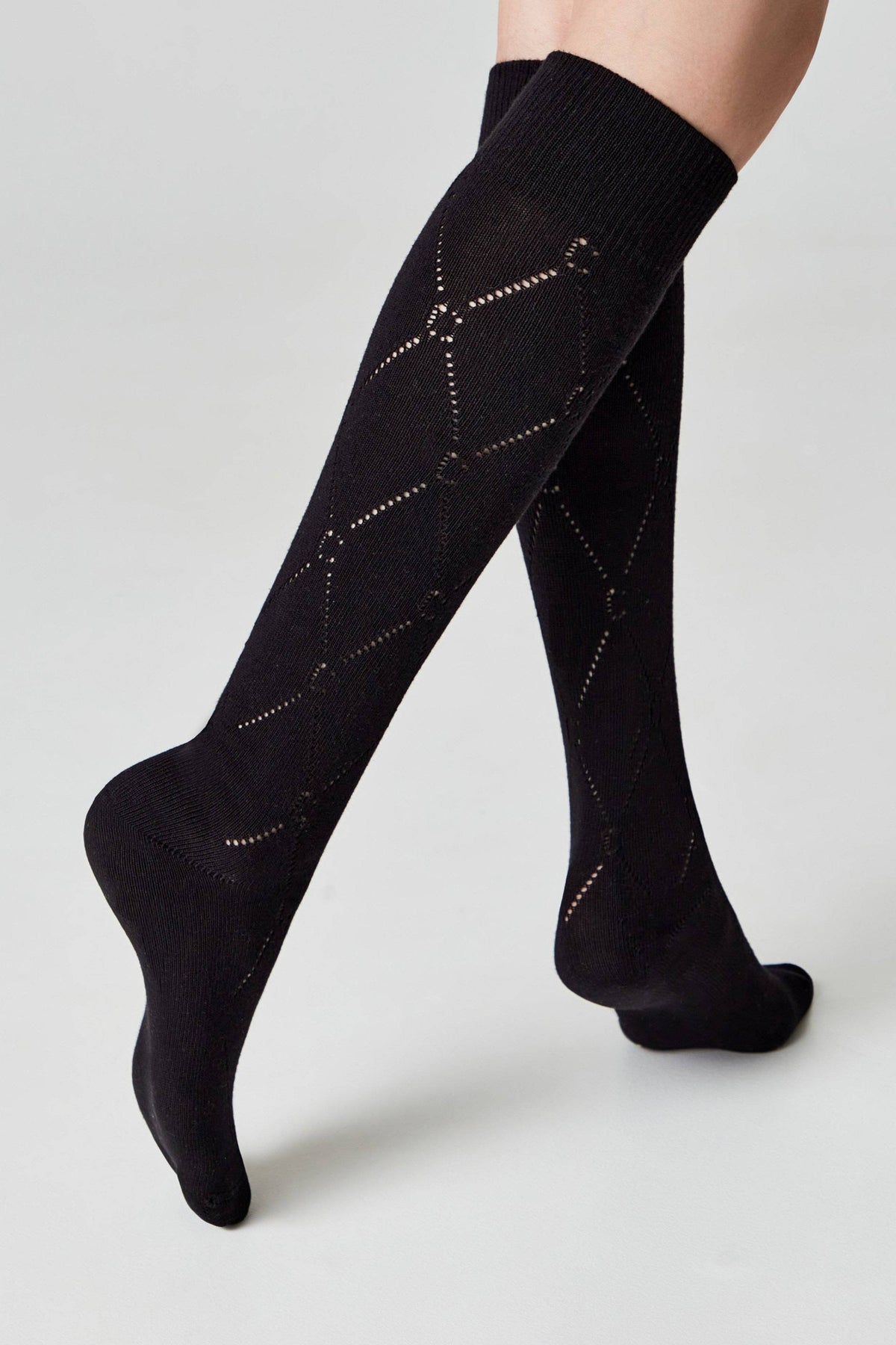 Cotton Knee Highs Conte Classic 007 - A-1 Thread Vault