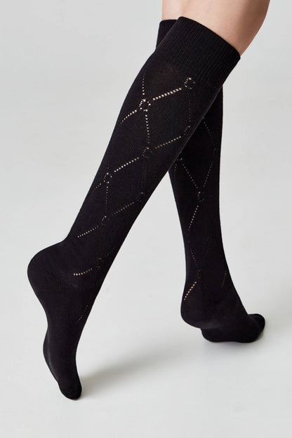 Cotton Knee Highs Conte Classic 007 - A-1 Thread Vault