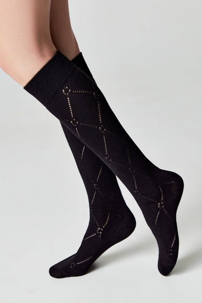 Cotton Knee Highs Conte Classic 007 - A-1 Thread Vault
