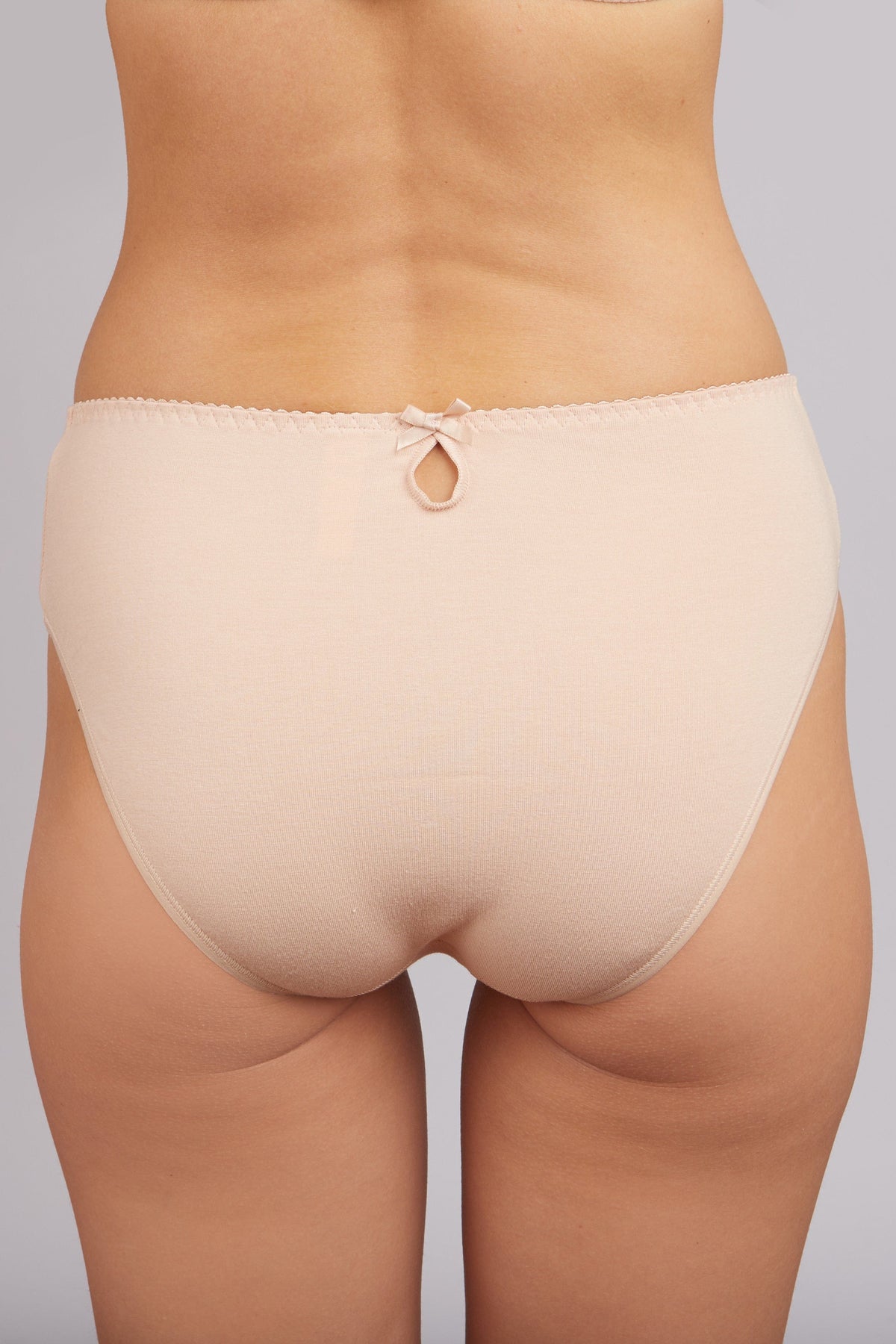 Cotton Panties Milavitsa 230360 - Medium-Waisted Slip - A-1 Thread Vault