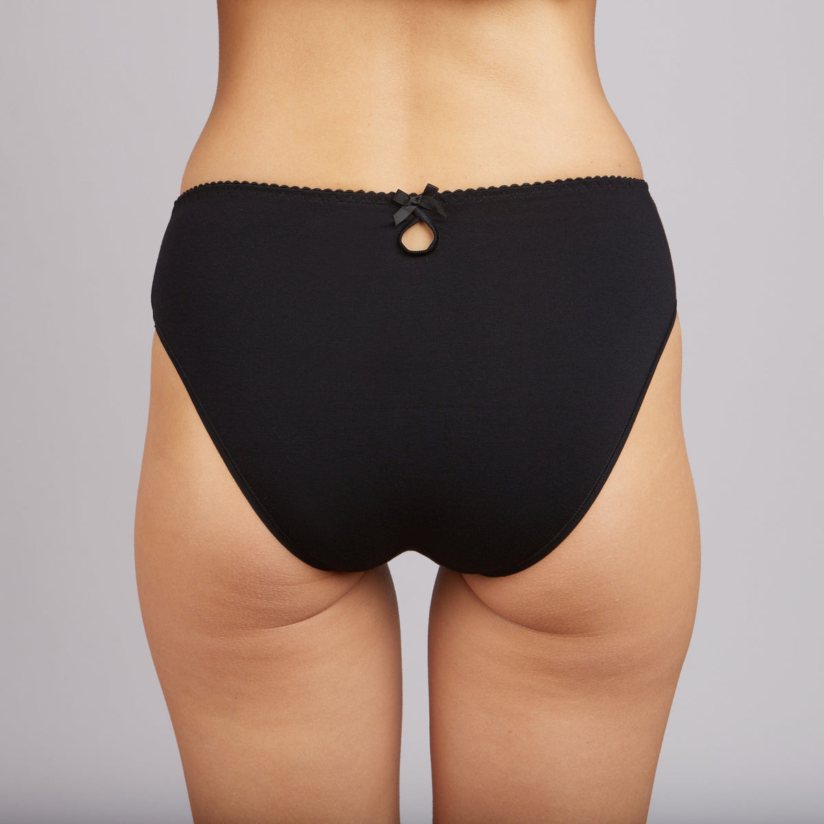Cotton Panties Milavitsa 230360 - Medium-Waisted Slip - A-1 Thread Vault