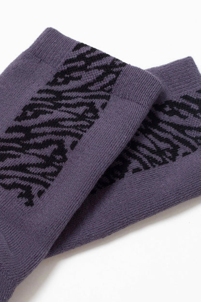 Cotton Socks Conte Comfort 570 - Zebra Stripes - A-1 Thread Vault