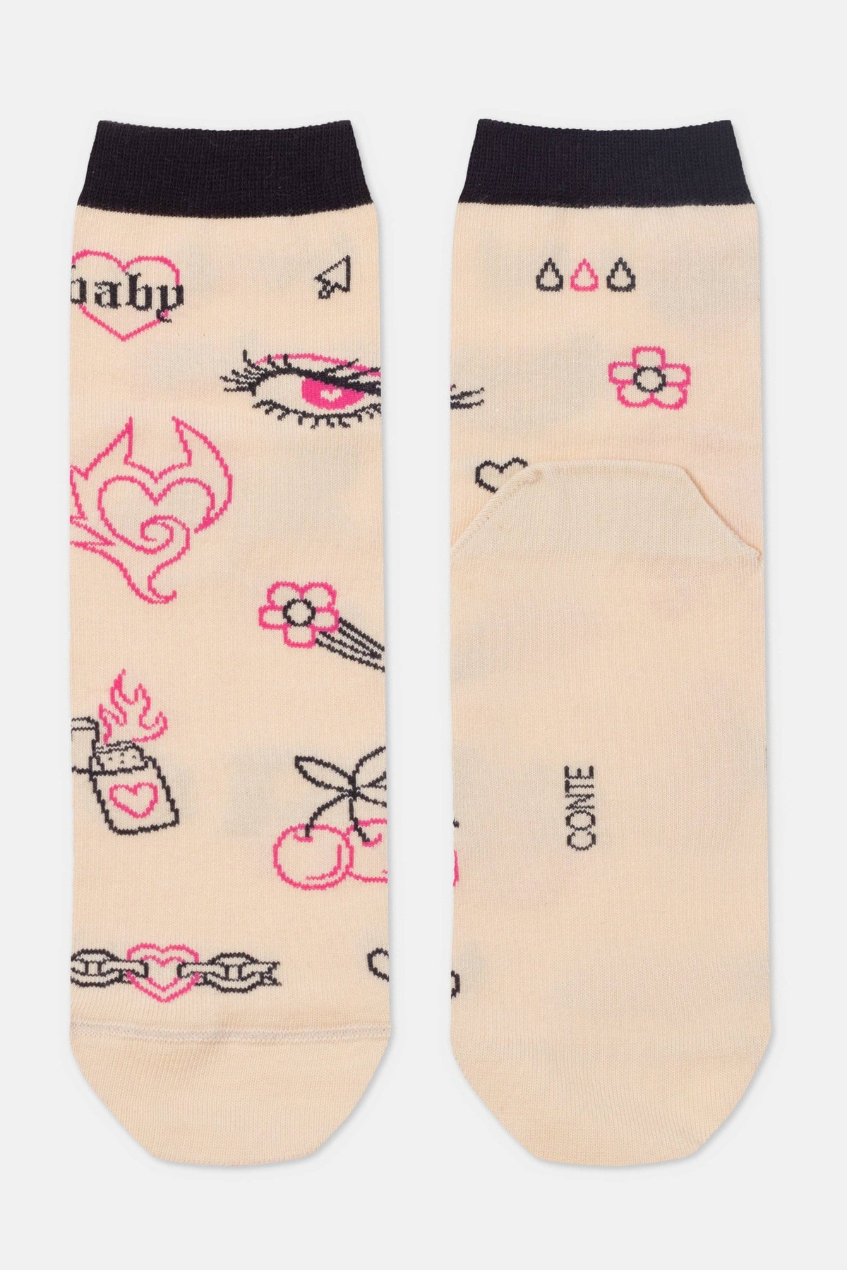 Cotton Socks Conte Happy 605 - Baby Love - A-1 Thread Vault