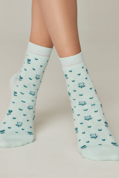 Cotton Terry Socks Conte Comfort 434 - A-1 Thread Vault