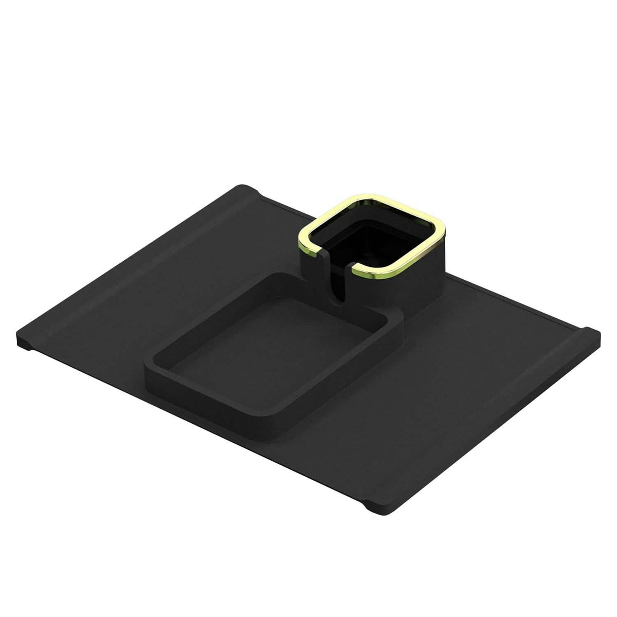 Couch Arm Cup Holder Tray Anti-spill Anti-slip Silicone Armrest Remote Snack Organizer - A-1 Thread Vault