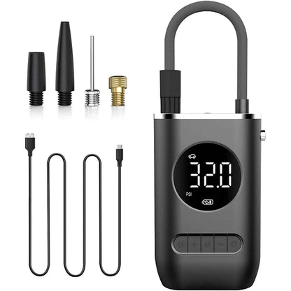 Cpplia Wireless Air Pump Digital Tire Pressure Detection LED Tire Inflator - A-1 Thread Vault