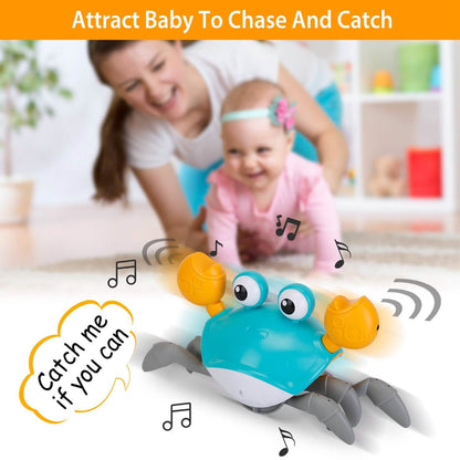 Crawling Crab Baby Toy with Music and LED Light - A-1 Thread Vault