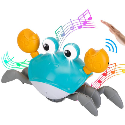Crawling Crab Baby Toy with Music and LED Light - A-1 Thread Vault