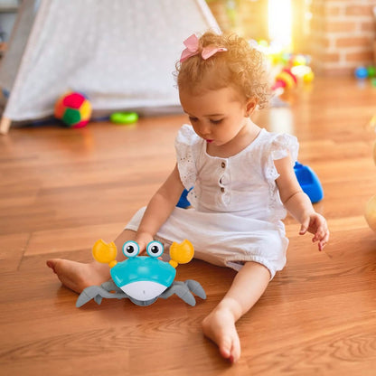 Crawling Crab Baby Toy with Music and LED Light - A-1 Thread Vault