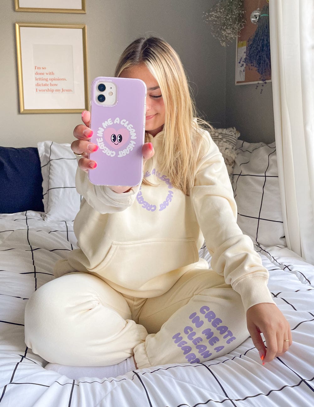Create in Me a Clean Heart Phone Case - A-1 Thread Vault