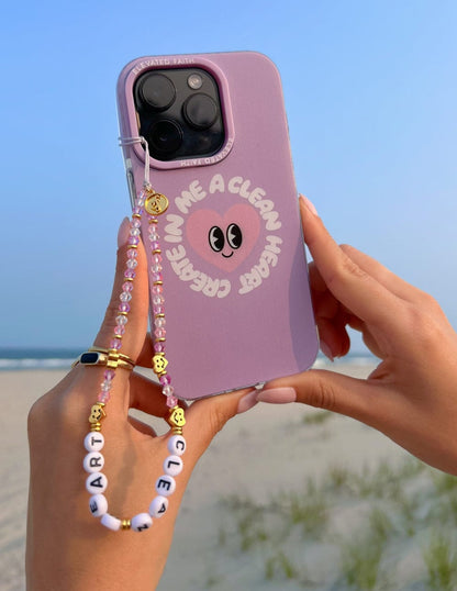 Create in Me a Clean Heart Phone Charm - A-1 Thread Vault