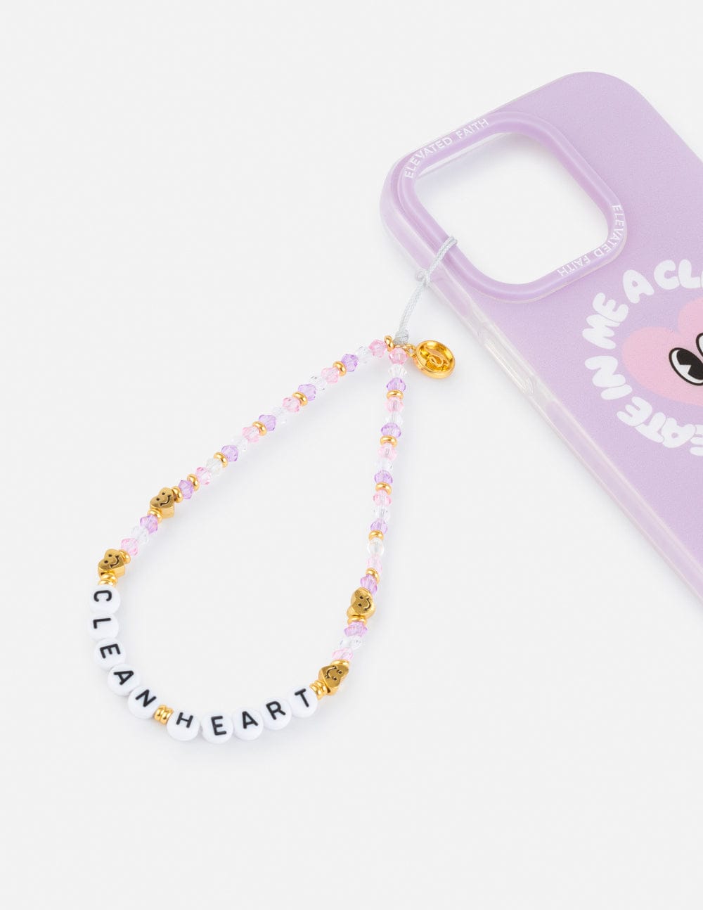 Create in Me a Clean Heart Phone Charm - A-1 Thread Vault