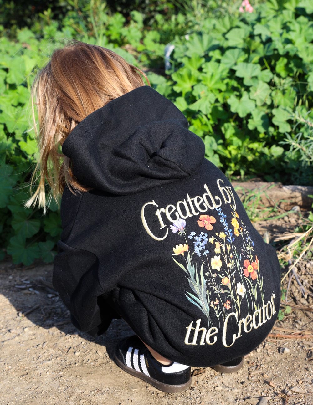 Created by the Creator Kids Hoodie - A-1 Thread Vault
