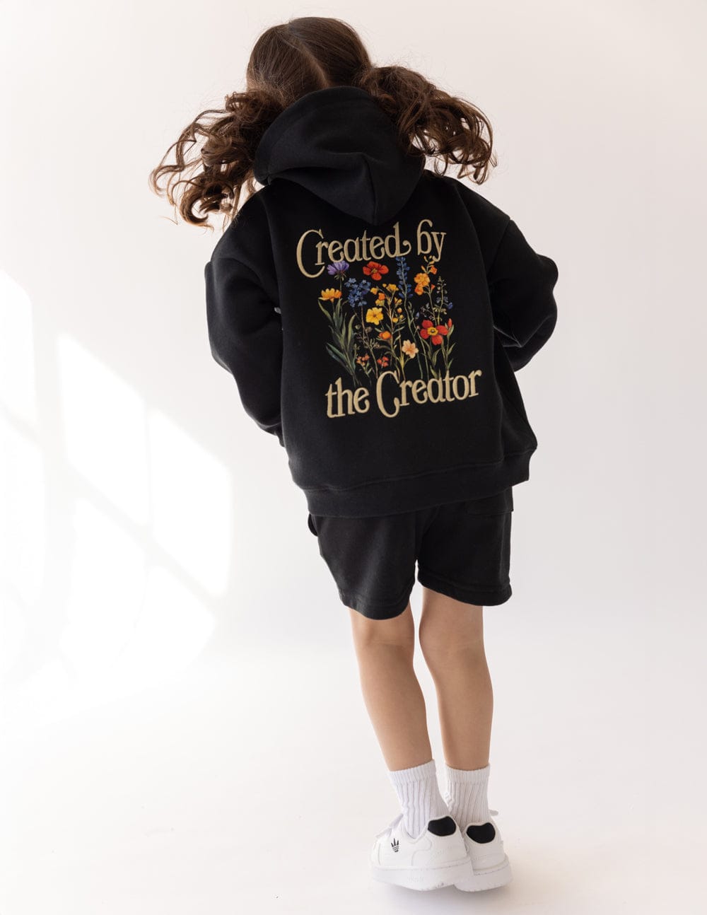 Created by the Creator Kids Hoodie - A-1 Thread Vault