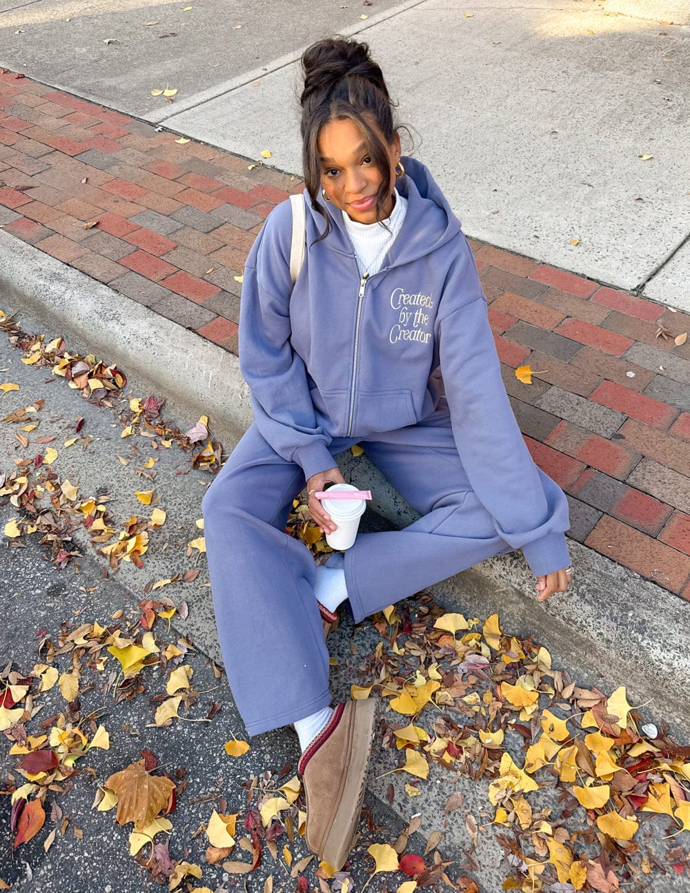 Created by the Creator Plum Full-Zip Hoodie - A-1 Thread Vault