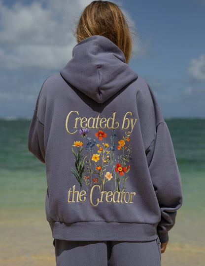 Created by the Creator Plum Full-Zip Hoodie - A-1 Thread Vault